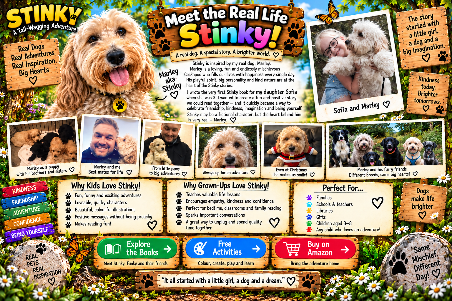 Meet Marley, the real-life Stinky